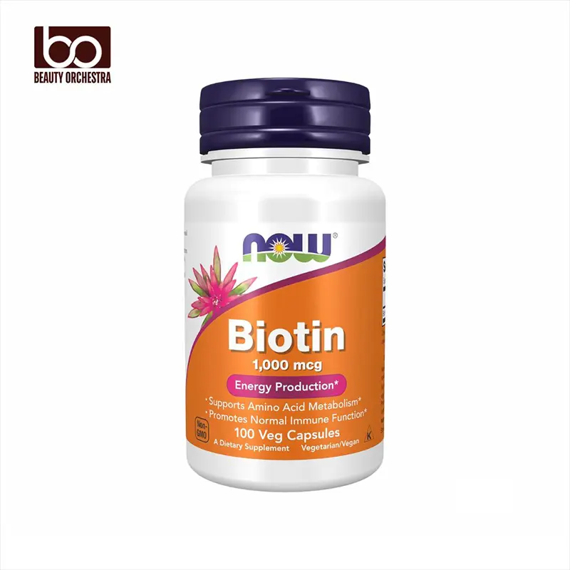 NOW Biotin 1000mcg 100 Capsules