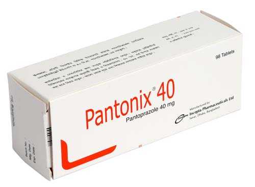 Pantonix 40mg Tablet