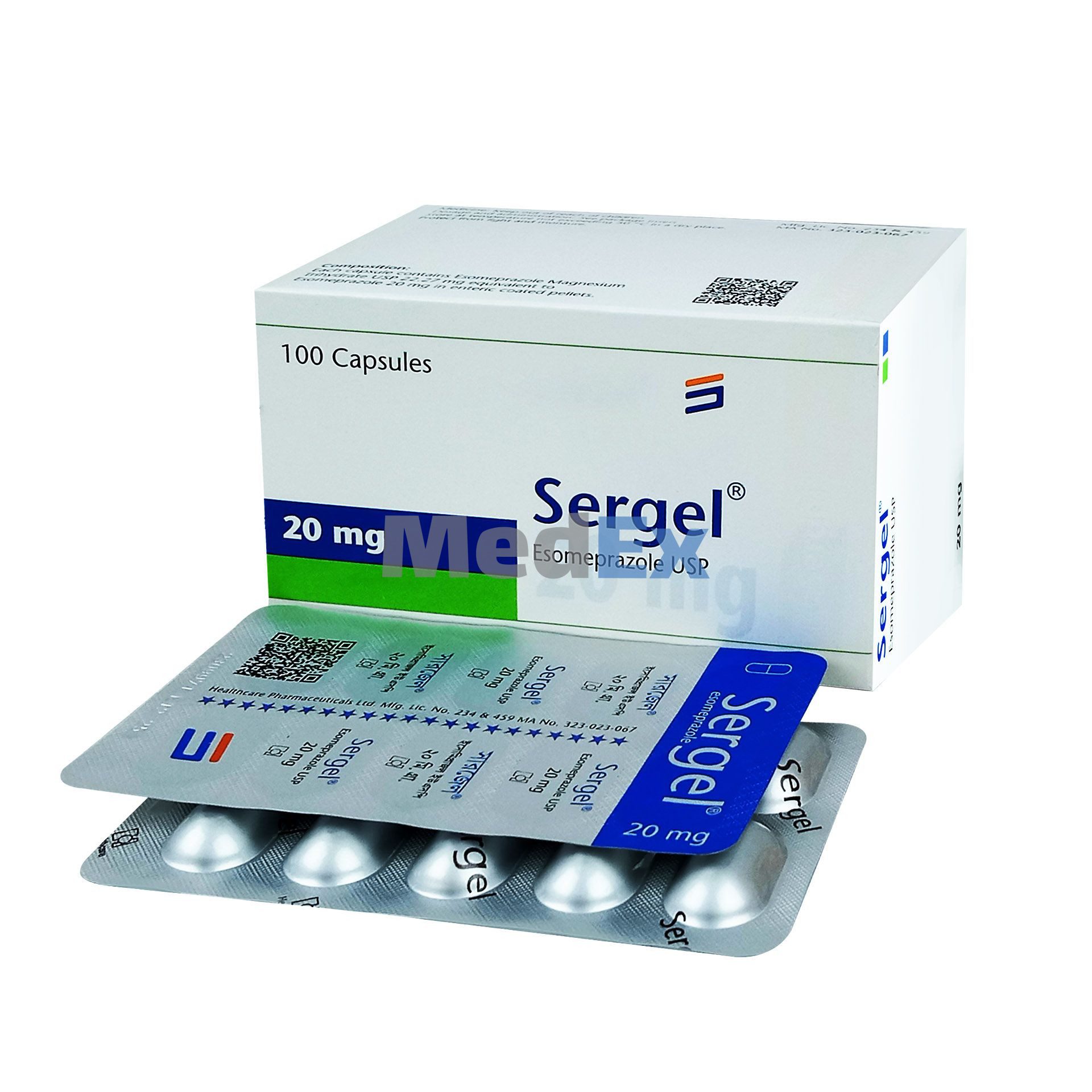 Sergel 20mg Capsule