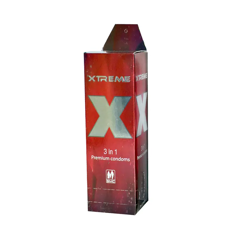 Xtreme 3-in-1 Premium Condom 3pcs